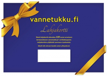 Vannetukku.fi Lahjakortti 100 euroa
