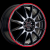 R54 MCR JET BLACK-RED RIM R54 MCR JET BLACK-RED RIM
